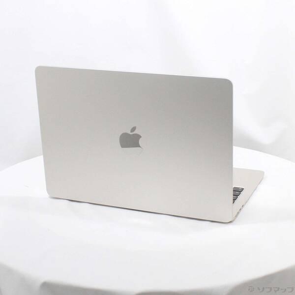 〔中古〕〔展示品〕 MacBook Air 13.6-inch Late-2024 MC7W4J／A Apple M2 8コアCPU_8コアGPU 16GB SSD256GB スターライト 〔26.3 Tahoe〕〔377-ud〕 |  | 02