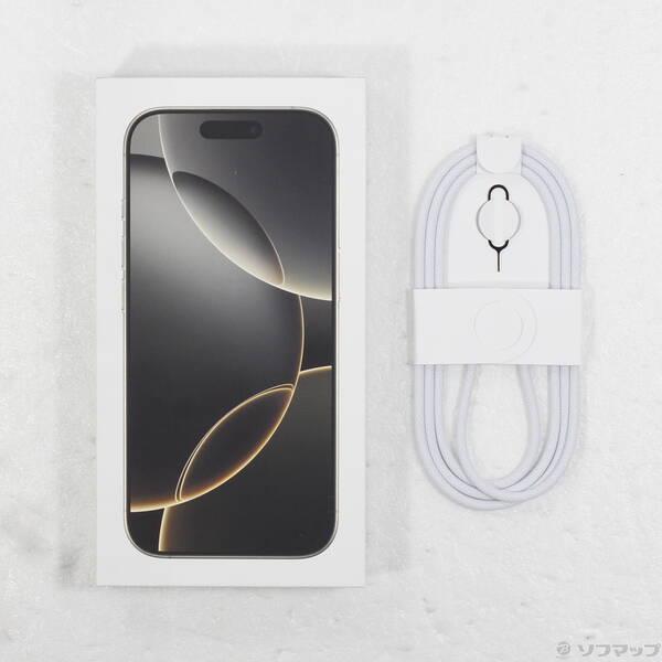 〔中古〕Apple(アップル) iPhone16 Pro 128GB ナチュラルチタニウム MYMY3J／A SIMフリー〔262-ud〕 |  | 04