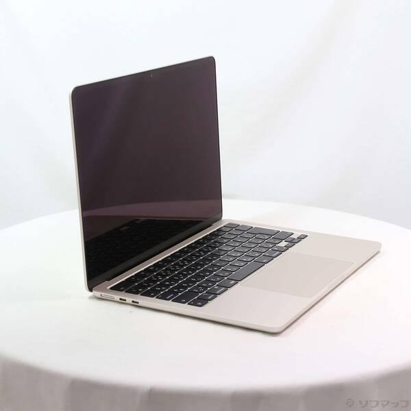 〔中古〕Apple(アップル) MacBook Air 13.6-inch Mid-2022 MLY13J／A Apple M2 8コアCPU_8コアGPU 8GB SSD256GB スターライト 〔26.3 Tahoe〕〔276-ud〕 |  | 03