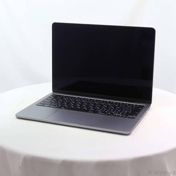 〔中古〕Apple(アップル) MacBook Air 13.6-inch Mid-2022 MLXX3J／A Apple M2 8コアCPU_10コアGPU 8GB SSD512GB スペースグレイ 〔26.3 Tahoe〕〔251-ud〕 | 