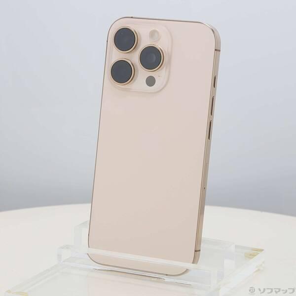 〔中古〕Apple(アップル) iPhone16 Pro 256GB デザートチタニウム MYN23J／A SIMフリー〔348-ud〕 | 
