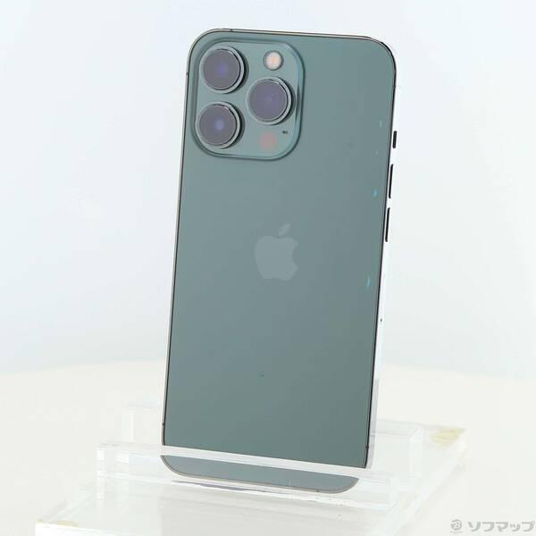 〔中古〕Apple(アップル) iPhone13 Pro 128GB アルパイングリーン MNDX3J／A SIMフリー〔276-ud〕 | 