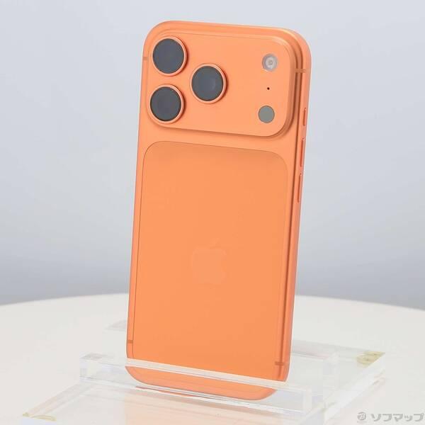 〔中古〕Apple(アップル) iPhone17 Pro 512GB コズミックオレンジ MG8A4J／A SIMフリー〔251-ud〕 | 