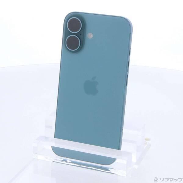 〔中古〕Apple(アップル) iPhone16 128GB ティール MYDV3J／A SIMフリー〔276-ud〕 | 