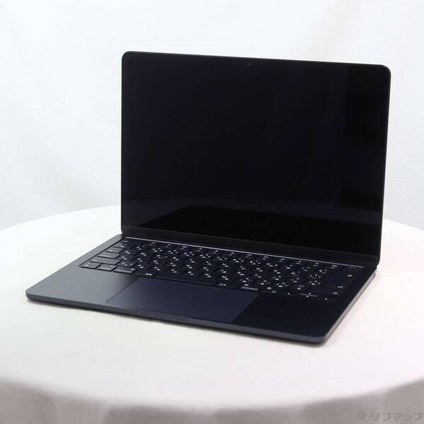 〔中古〕Apple(アップル) MacBook Air 13.6-inch Mid-2022 MLY33J／A Apple M2 8コアCPU_8コアGPU 8GB SSD256GB ミッドナイト 〔26.3 Tahoe〕〔276-ud〕 | 