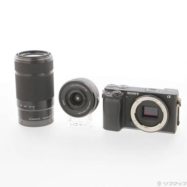 〔中古〕SONY(ソニー) α6400 ILCE-6400Y ダブルズームレンズキット ブラック〔276-ud〕 | 