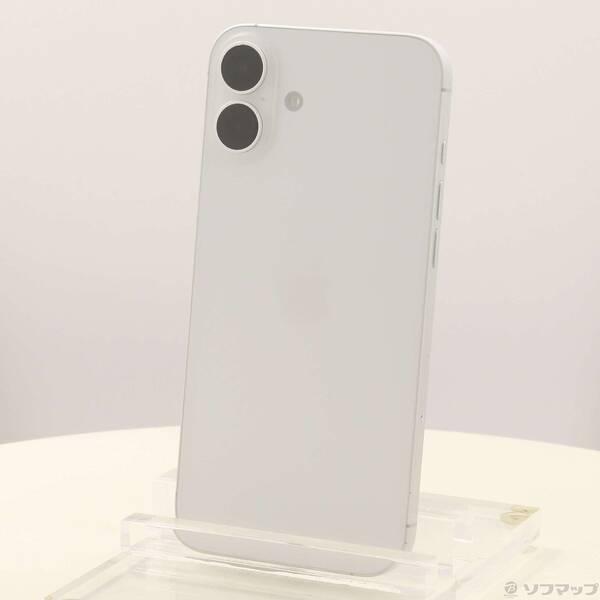 〔中古〕Apple(アップル) iPhone16 Plus 128GB ホワイト MXVC3J／A SIMフリー〔377-ud〕 | 