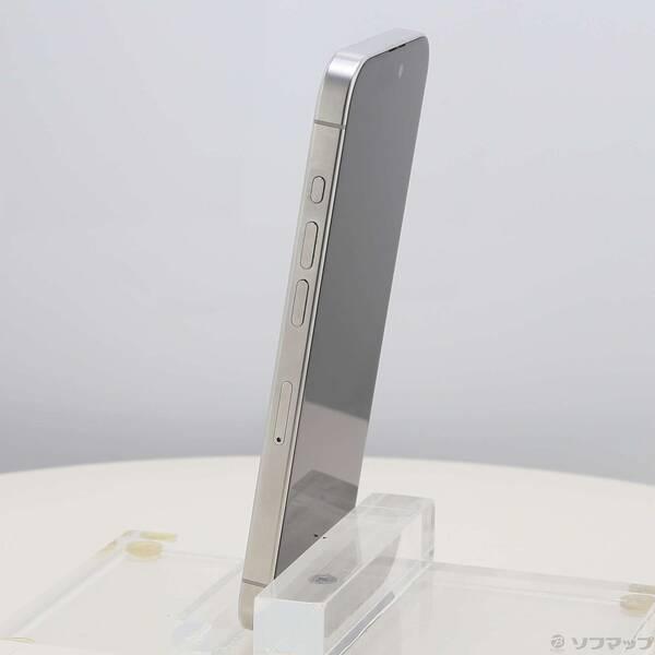 〔中古〕Apple(アップル) iPhone15 Pro 128GB ホワイトチタニウム MTU83J／A SIMフリー〔262-ud〕 |  | 01
