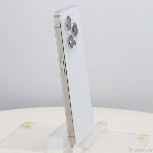〔中古〕Apple(アップル) iPhone15 Pro 128GB ホワイトチタニウム MTU83J／A SIMフリー〔262-ud〕 |  | 03