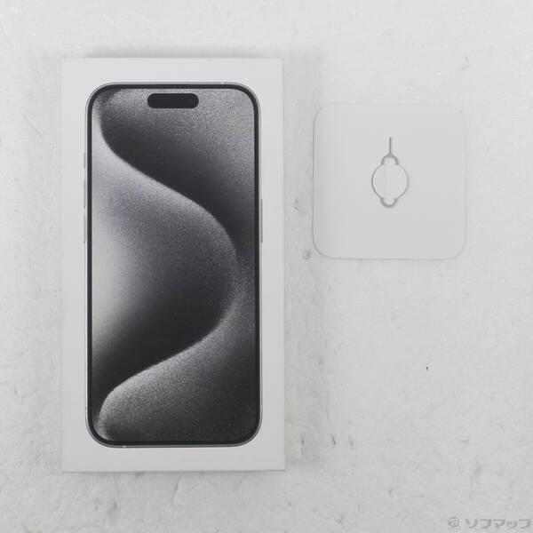 〔中古〕Apple(アップル) iPhone15 Pro 128GB ホワイトチタニウム MTU83J／A SIMフリー〔262-ud〕 |  | 04