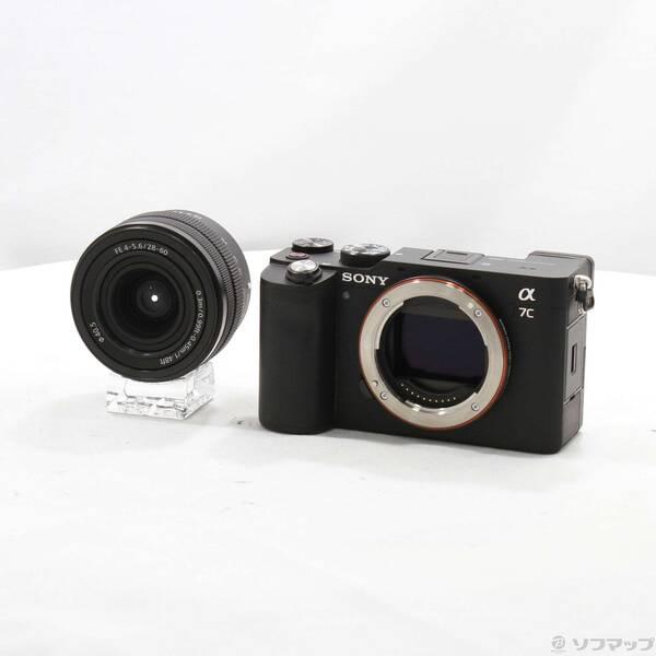 〔中古〕SONY(ソニー) α7C ズームレンズキット ブラック ILCE-7CL B〔198-ud〕 | 