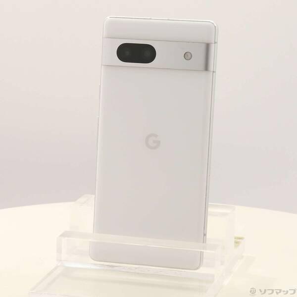 〔中古〕GOOGLE(グーグル) Google Pixel 7a 128GB スノー GA04274-JP SIMフリー〔344-ud〕 | 