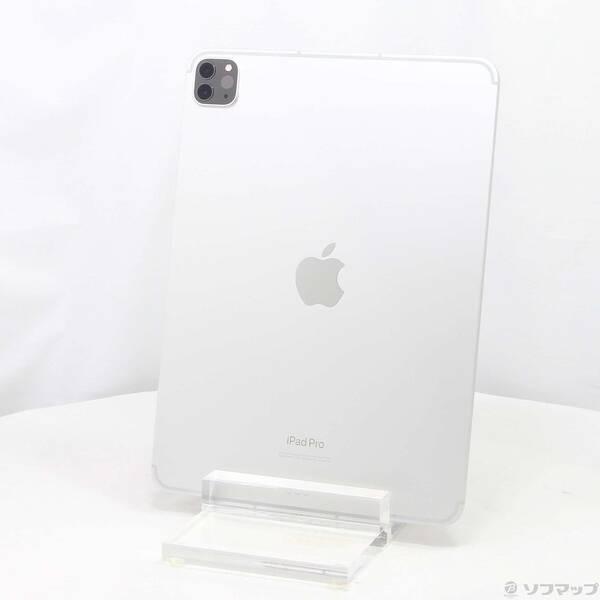 〔中古〕au iPad Pro 11インチ 第4世代 128GB シルバー MNYD3J／A auロック解除SIMフリー〔348-ud〕 | 