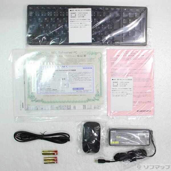 〔中古〕NEC(エヌイーシー) LAVIE A27 PC-A2795JAB ファインブラック 〔NEC Refreshed PC〕 ≪メーカー保証あり≫〔377-ud〕 |  | 04