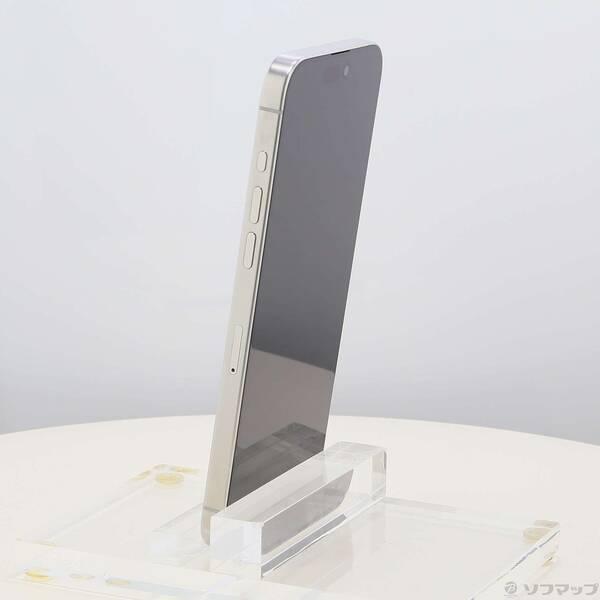〔中古〕Apple(アップル) iPhone15 Pro Max 1TB ホワイトチタニウム MU703J／A SIMフリー〔198-ud〕 |  | 01