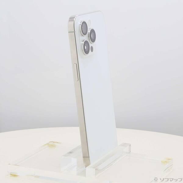 〔中古〕Apple(アップル) iPhone15 Pro Max 1TB ホワイトチタニウム MU703J／A SIMフリー〔198-ud〕 |  | 03