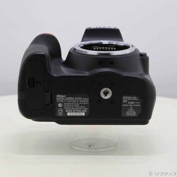 〔中古〕Nikon(ニコン) NIKON D3400 ボディ ブラック〔344-ud〕 |  | 04