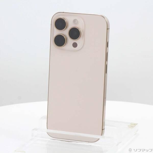 〔中古〕Apple(アップル) iPhone16 Pro 128GB デザートチタニウム MYMX3J／A SIMフリー〔297-ud〕 | 