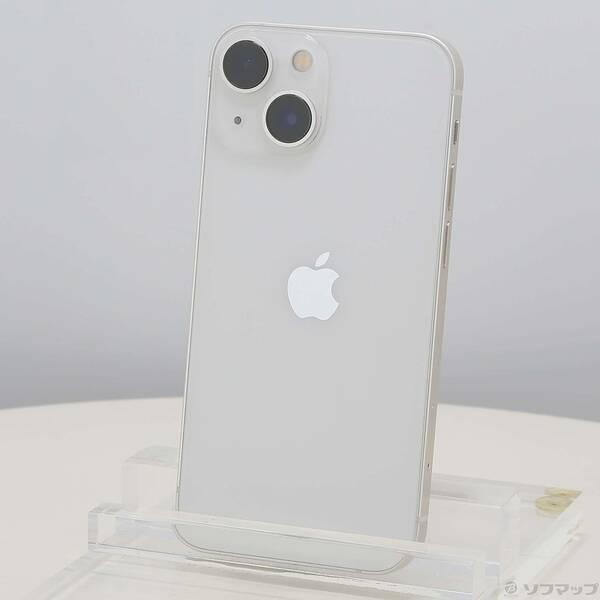 〔中古〕Apple(アップル) iPhone13 mini 128GB スターライト MLJE3J／A SIMフリー〔377-ud〕 | 