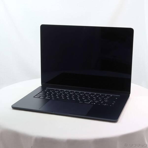 〔中古〕Apple(アップル) MacBook Air 15.3-inch Early-2025 MW1L3J／A Apple M4 10コアCPU_10コアGPU 16GB SSD256GB ミッドナイト 〔26.3 Tahoe〕〔198-ud〕 | 