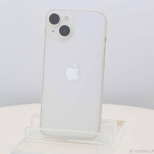 〔中古〕Apple(アップル) iPhone14 128GB スターライト MPUQ3J／A SIMフリー〔276-ud〕 | 