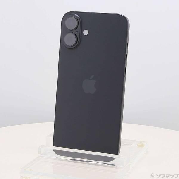 〔中古〕Apple(アップル) iPhone16 Plus 128GB ブラック MXVA3J／A SIMフリー〔258-ud〕 | 