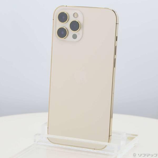 〔中古〕Apple(アップル) iPhone12 Pro Max 128GB ゴールド MGCW3J／A SIMフリー〔305-ud〕 | 