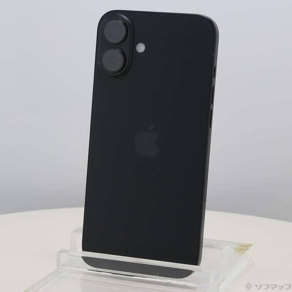 〔中古〕Apple(アップル) iPhone16 Plus 256GB ブラック MXVG3J／A SIMフリー〔262-ud〕 | 