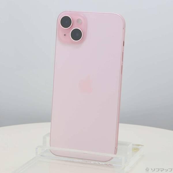〔中古〕Apple(アップル) iPhone15 Plus 256GB ピンク MU0H3J／A SIMフリー〔305-ud〕 | 