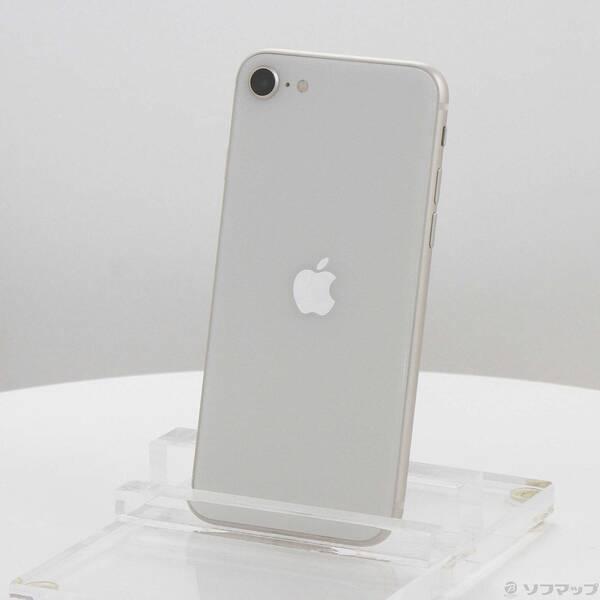 〔中古〕Apple(アップル) iPhone SE 第3世代 64GB スターライト MMYD3J／A SIMフリー〔262-ud〕 | 