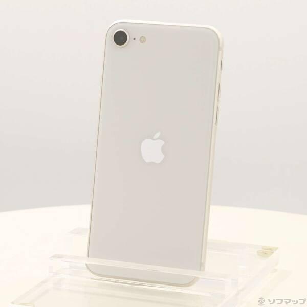 〔中古〕Apple(アップル) iPhone SE 第3世代 64GB スターライト MMYD3J／A SIMフリー〔269-ud〕 | 