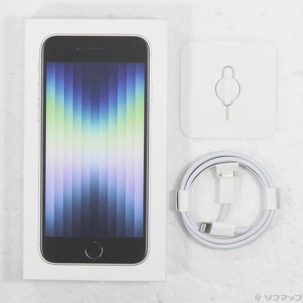 〔中古〕Apple(アップル) iPhone SE 第3世代 64GB スターライト MMYD3J／A SIMフリー〔269-ud〕 |  | 04