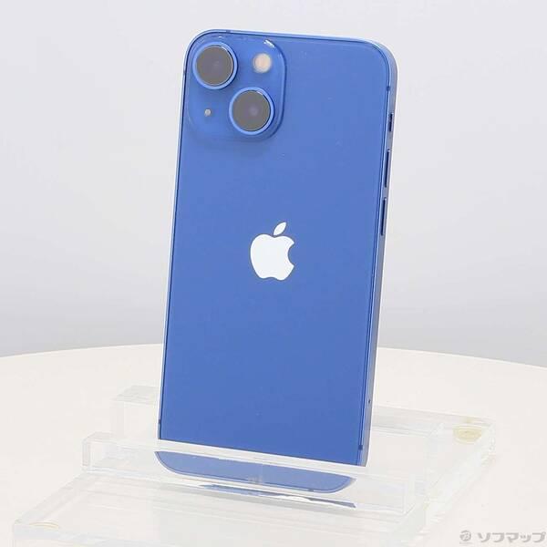 〔中古〕Apple(アップル) iPhone13 mini 128GB ブルー MLJH3J／A SIMフリー〔352-ud〕 | 