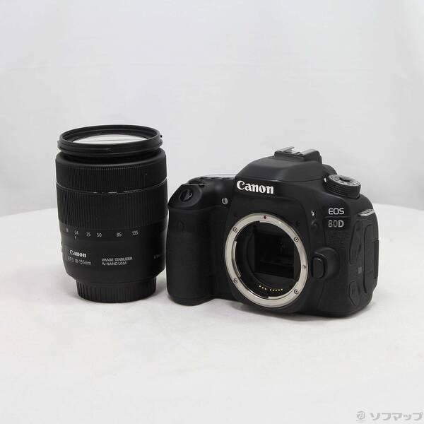 〔中古〕Canon(キヤノン) EOS 80D EF-S18-135 IS USM レンズキット〔344-ud〕 | 