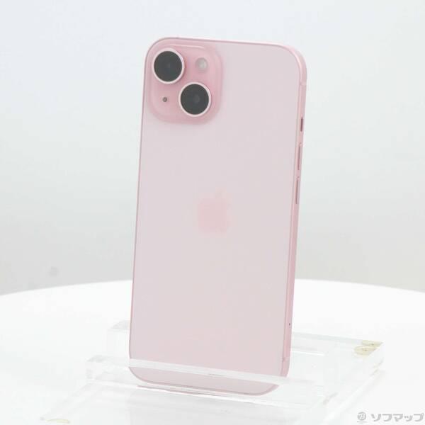 〔中古〕Apple(アップル) iPhone15 256GB ピンク MTMP3J／A SIMフリー〔305-ud〕 | 