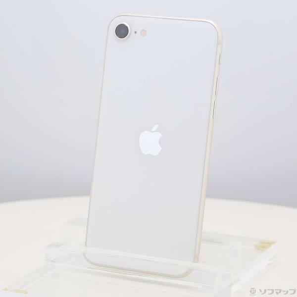 〔中古〕Apple(アップル) iPhone SE 第3世代 64GB スターライト MMYD3J／A SIMフリー〔305-ud〕 | 