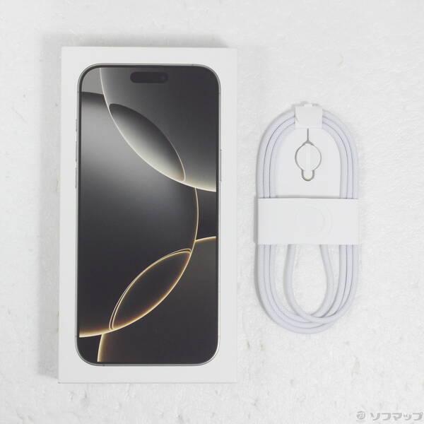 〔中古〕Apple(アップル) iPhone16 Pro Max 256GB ナチュラルチタニウム MYWK3J／A SIMフリー〔295-ud〕 |  | 04