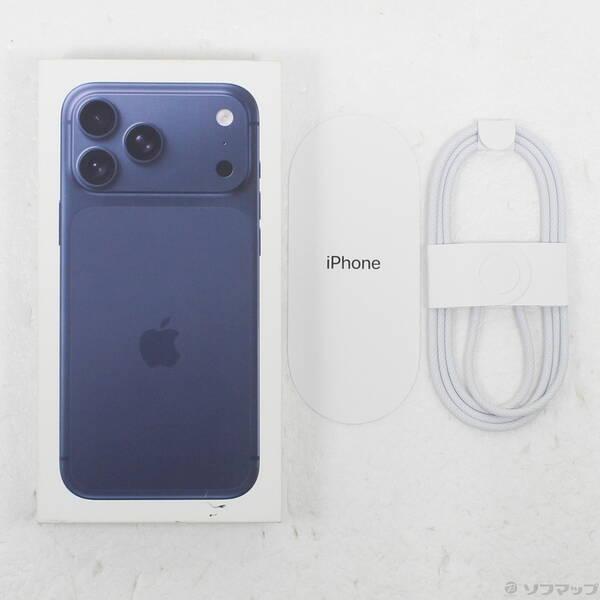 〔中古〕Apple(アップル) iPhone17 Pro Max 2TB ディープブルー MFYL4J／A SIMフリー〔258-ud〕 |  | 04