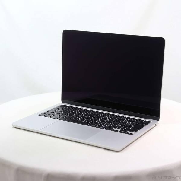 〔中古〕Apple(アップル) MacBook Air 13.6-inch Early-2026 MDH74J／A Apple M5 10コアCPU_8コアGPU 16GB SSD512GB シルバー 〔26.3 Tahoe〕〔198-ud〕 | 