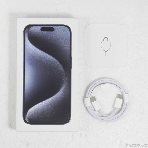 〔中古〕Apple(アップル) iPhone15 Pro 1TB ブルーチタニウム MTUU3J／A SIMフリー〔349-ud〕 |  | 04