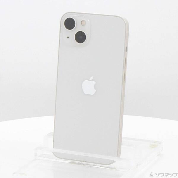 〔中古〕Apple(アップル) iPhone13 128GB スターライト MLND3J／A SIMフリー〔377-ud〕 | 