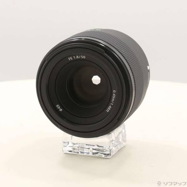〔中古〕SONY(ソニー) FE 50mm F1.8 ブラック SEL50F18F〔295-ud〕 | 