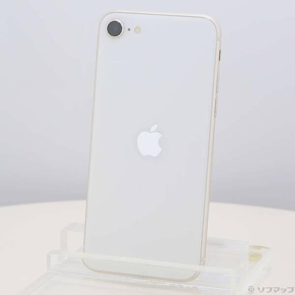 〔中古〕Apple(アップル) iPhone SE 第3世代 64GB スターライト MMYD3J／A SIMフリー〔349-ud〕 | 