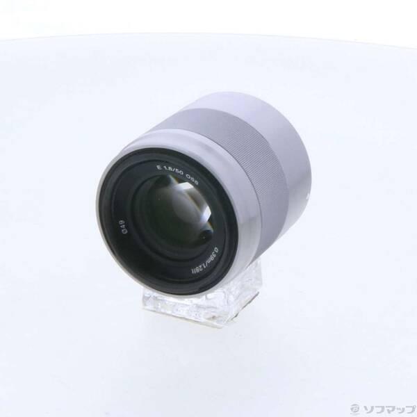 〔中古〕SONY(ソニー) E 50mm F1.8 OSS SEL50F18 Eレンズ／シルバー〔262-ud〕 | 