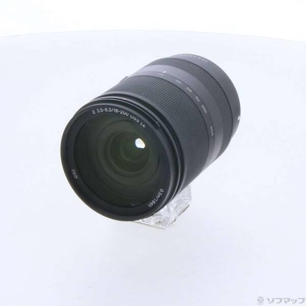 〔中古〕SONY(ソニー) E 18-200mm F3.5-6.3 OSS LE SEL18200LE (Eレンズ)〔198-ud〕 | 