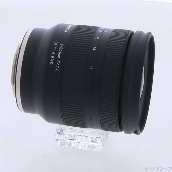 〔中古〕TAMRON(タムロン) 11-20mm F／2.8 Di III-A RXD Model B060〔349-ud〕 |  | 03