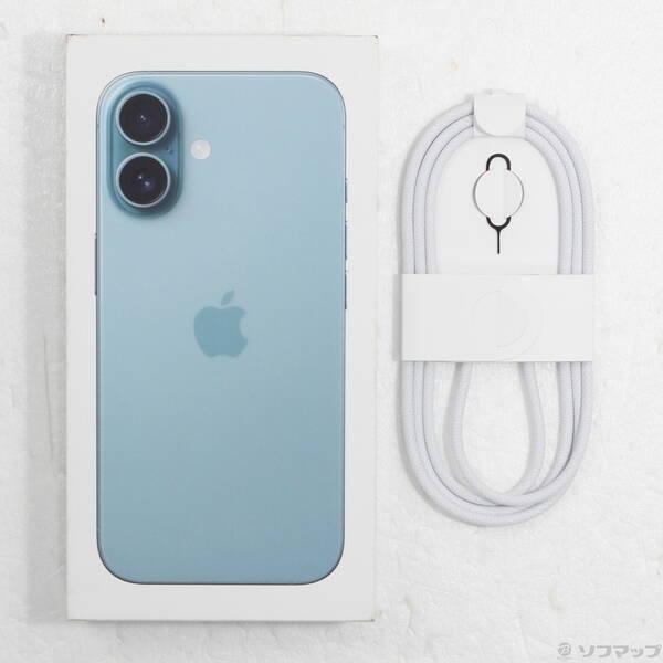 〔中古〕Apple(アップル) iPhone16 128GB ティール MYDV3J／A SIMフリー〔276-ud〕 |  | 04