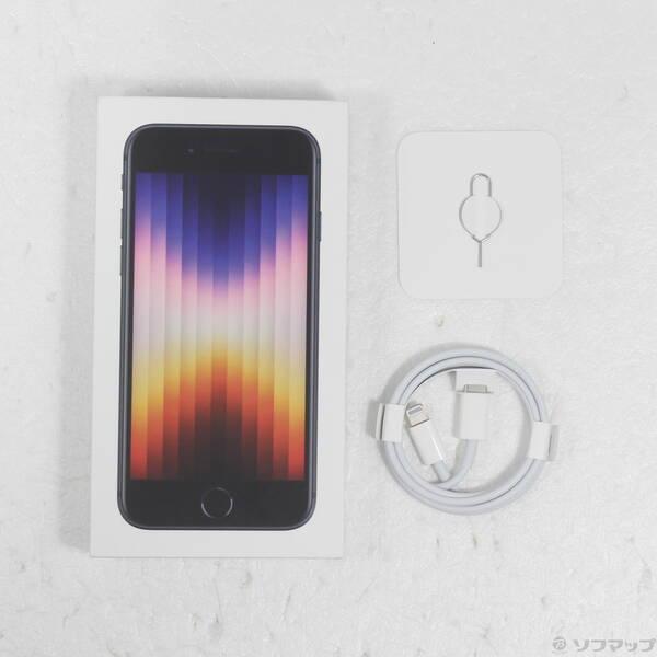 〔中古〕Apple(アップル) iPhone SE 第3世代 64GB ミッドナイト MMYC3J／A SIMフリー〔295-ud〕 |  | 04