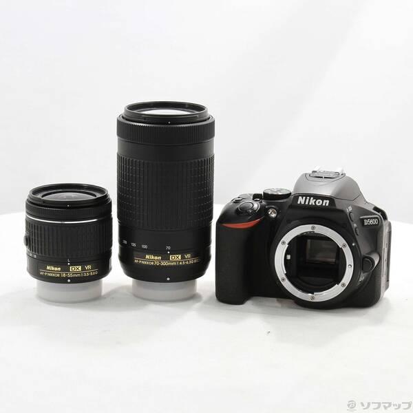 〔中古〕Nikon(ニコン) NIKON D5600 ダブルズームキット ブラック〔258-ud〕 | 