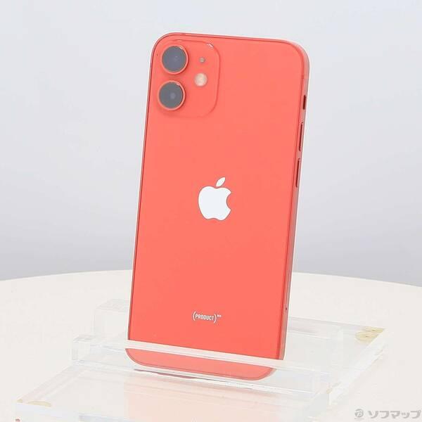 〔中古〕Apple(アップル) iPhone12 mini 128GB プロダクトレッド NGDN3J／A SIMフリー〔305-ud〕 | 